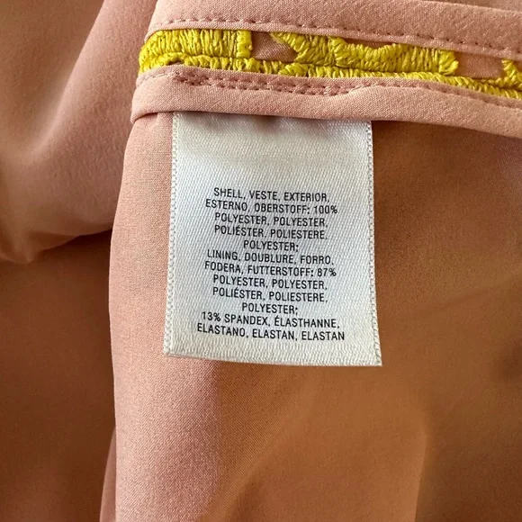 Anthropologie MAEVE Yellow Gold Gardenia Collin Lace Dress — Size 8 NWT - Picture 6 of 6